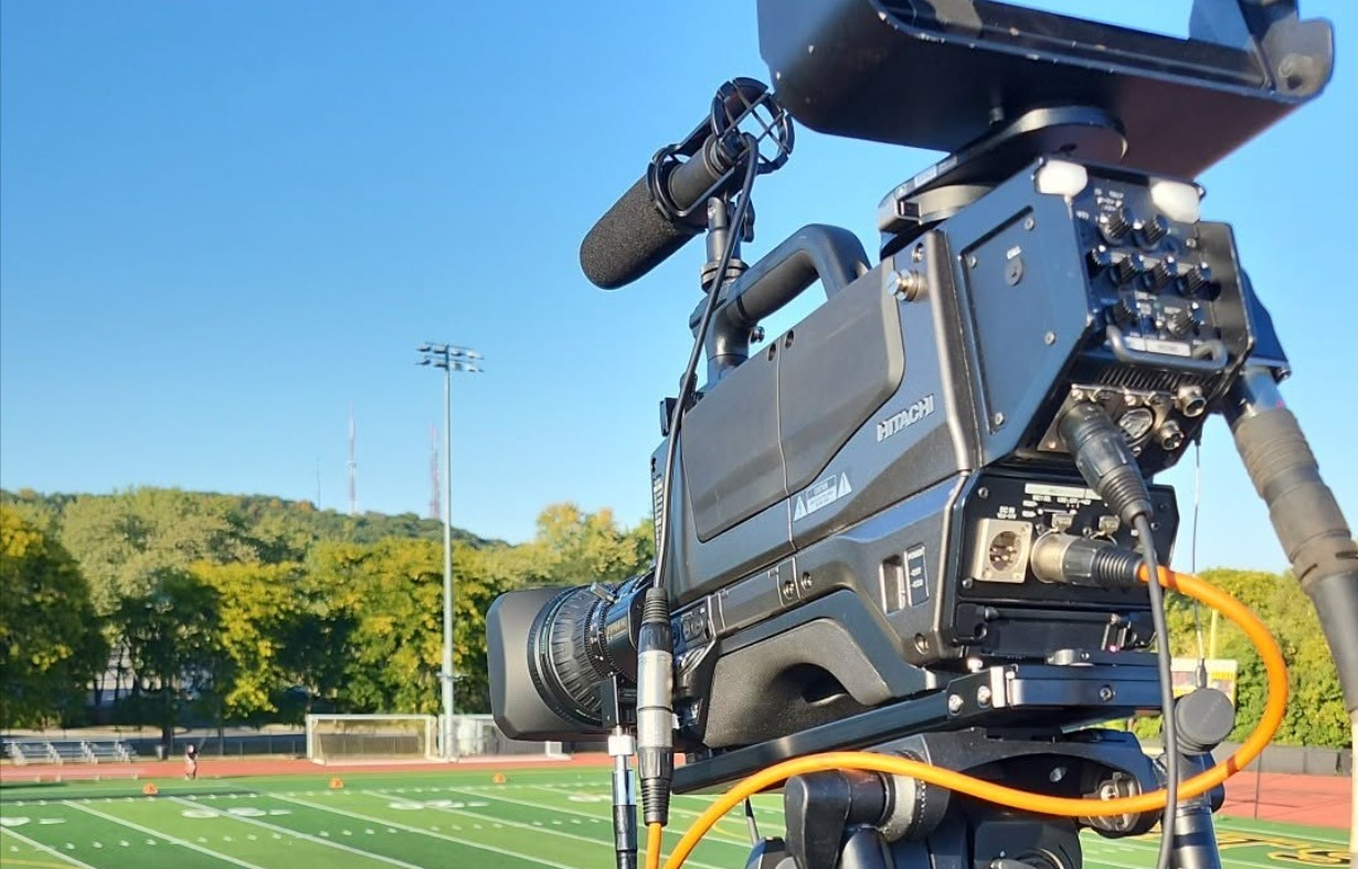 Livestream Camera Setup on a Footbal Field